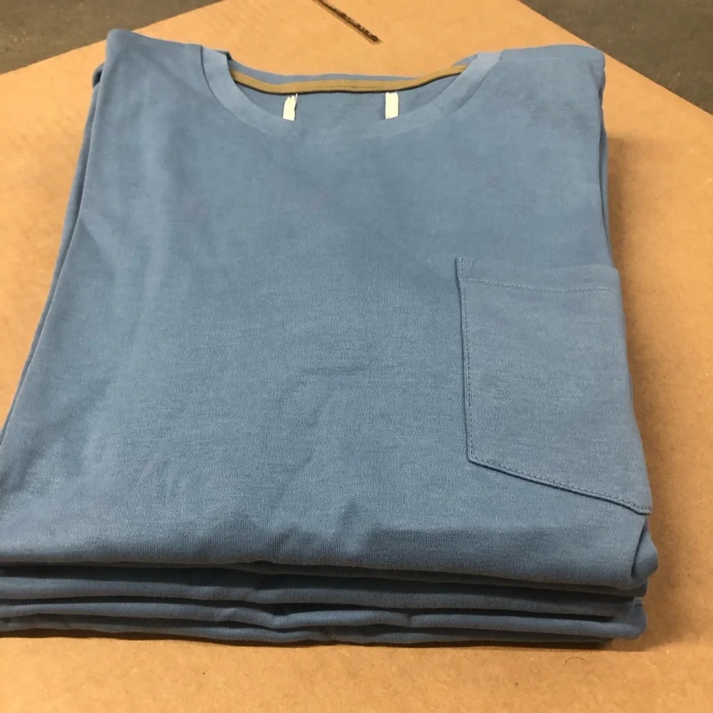 New Lot of 5 t-shirts. Organic Cotton Blue Kids Short Sleeve Tee. Youth Small. - Picture 6 of 8